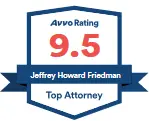 Avvo Rating 9.5, Jeffrey Howard Friedman, Top Attorney