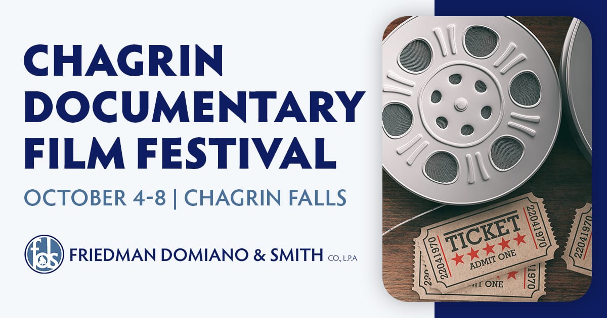 Attending the 14th Annual Chagrin Documentary Film Festival?