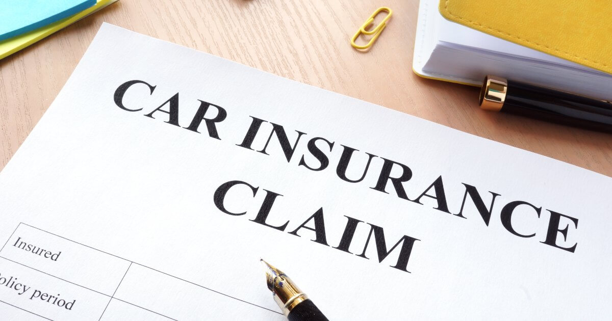 blank car insurance claim form