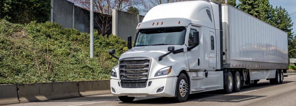 white commercial truck during daytime