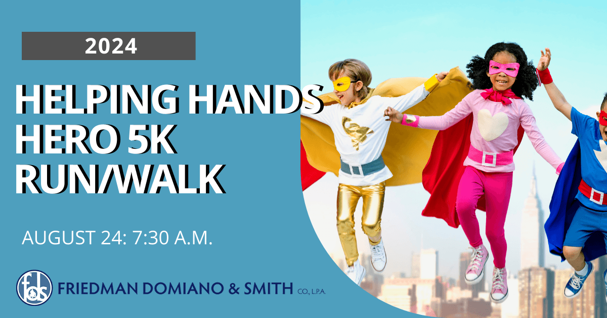 Superheroes Unite for Helping Hands Hero 5K Run/Walk